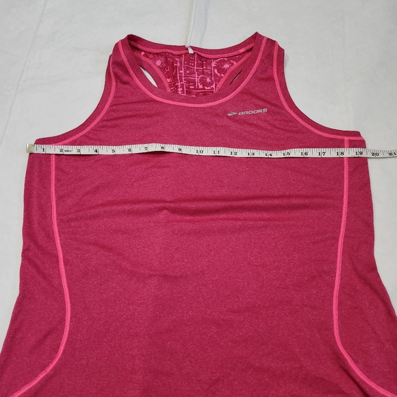 Brooks No Tags Activewear Women's Pink Athletic Tank Top - Picture 4 of 7